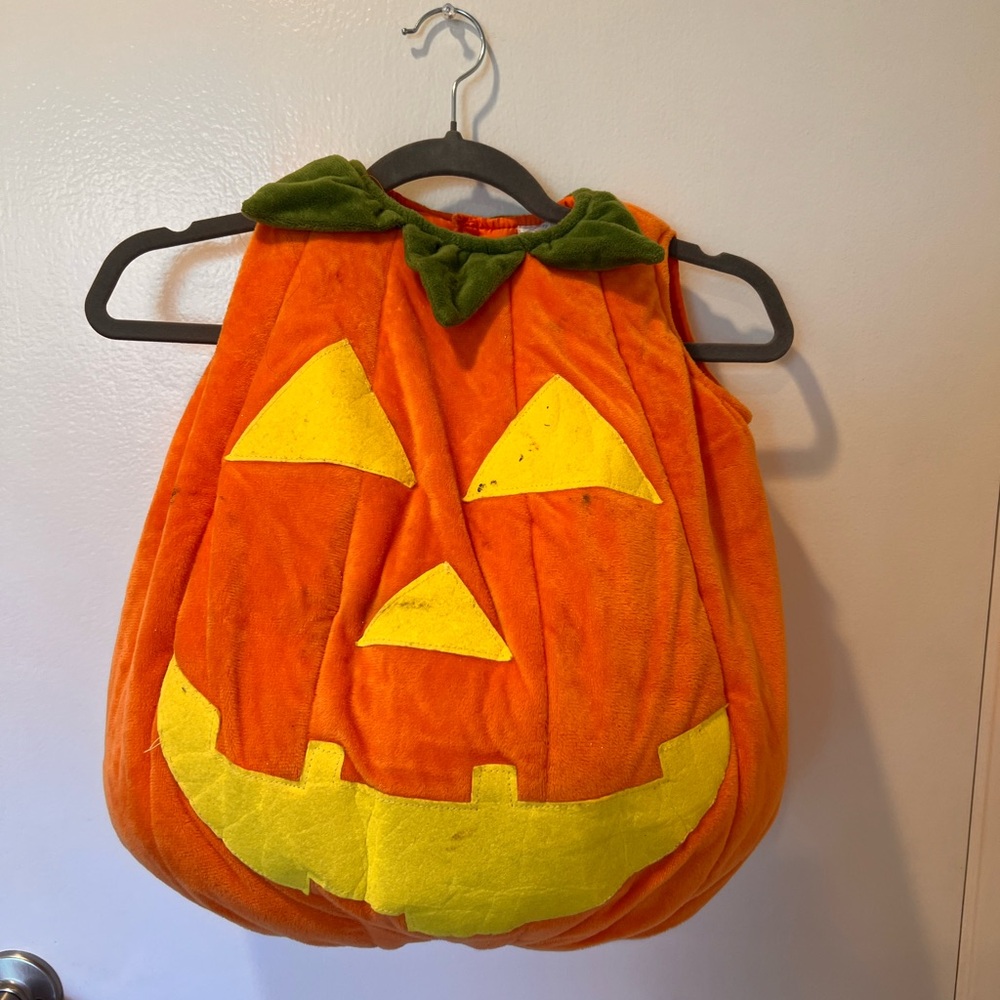 Pottery barn pumpkin costume